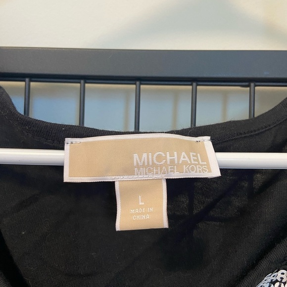 NWOT | Michael Kors women’s sequined blouse — large - Picture 3 of 6